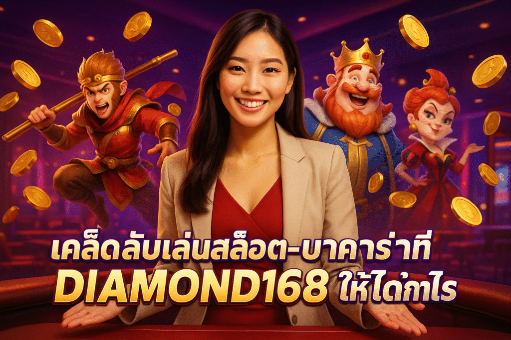 เคล็ดลับเล่นสล็อต-บาคาร่าที่ DIAMOND168 ให้ได้กำไร
