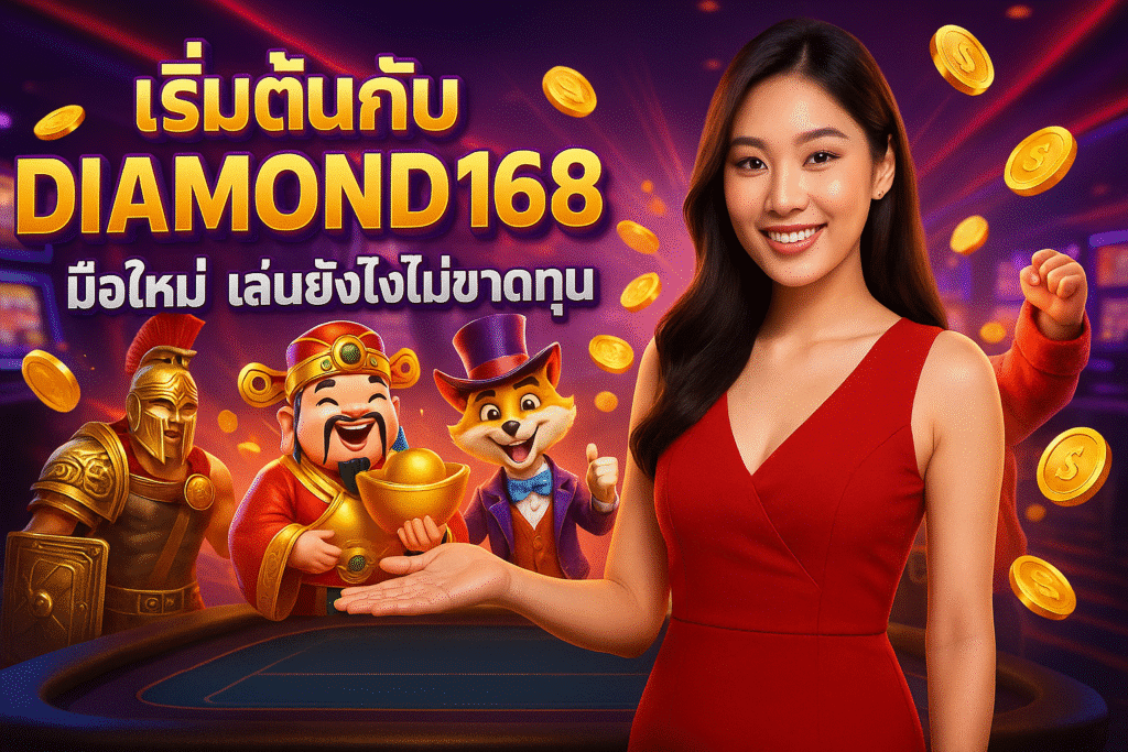เริ่มต้นกับ DIAMOND168 มือใหม่ เล่นยังไงไม่ขาดทุน